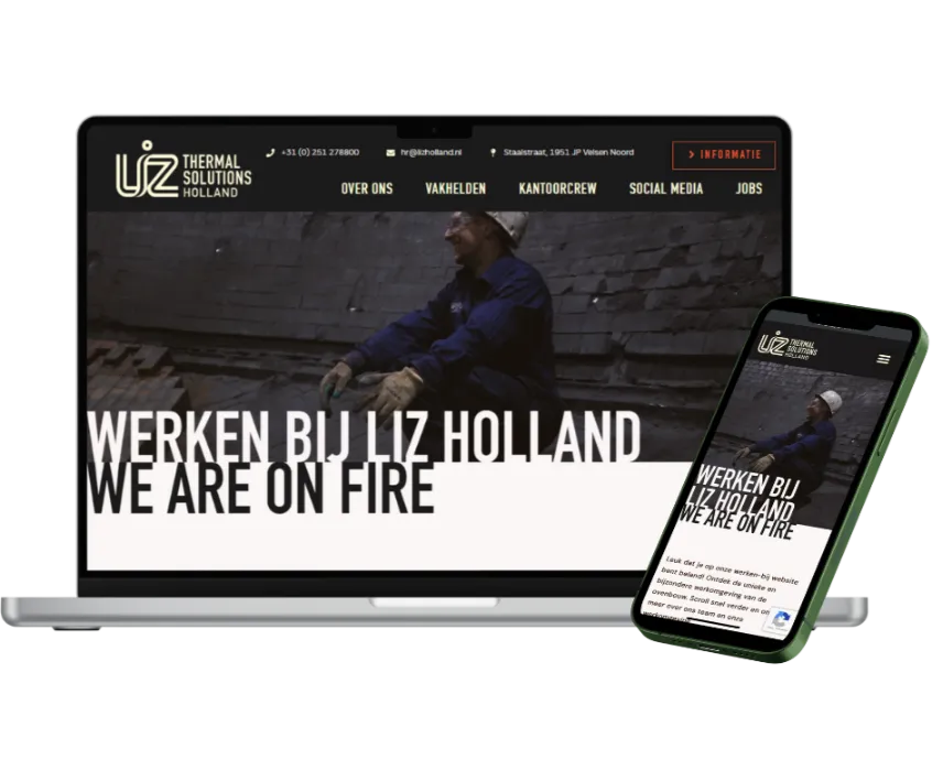 Nieuwe werken-bij Liz Holland website